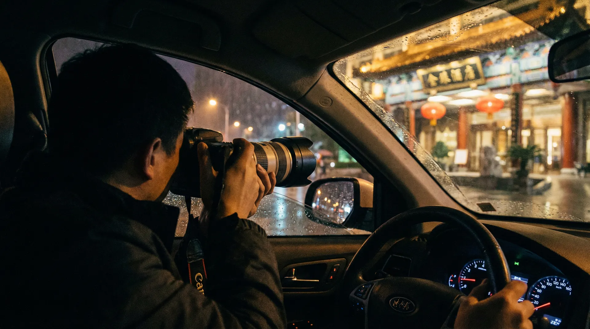 新英体育app - 记者深夜跟踪拍摄明星行踪